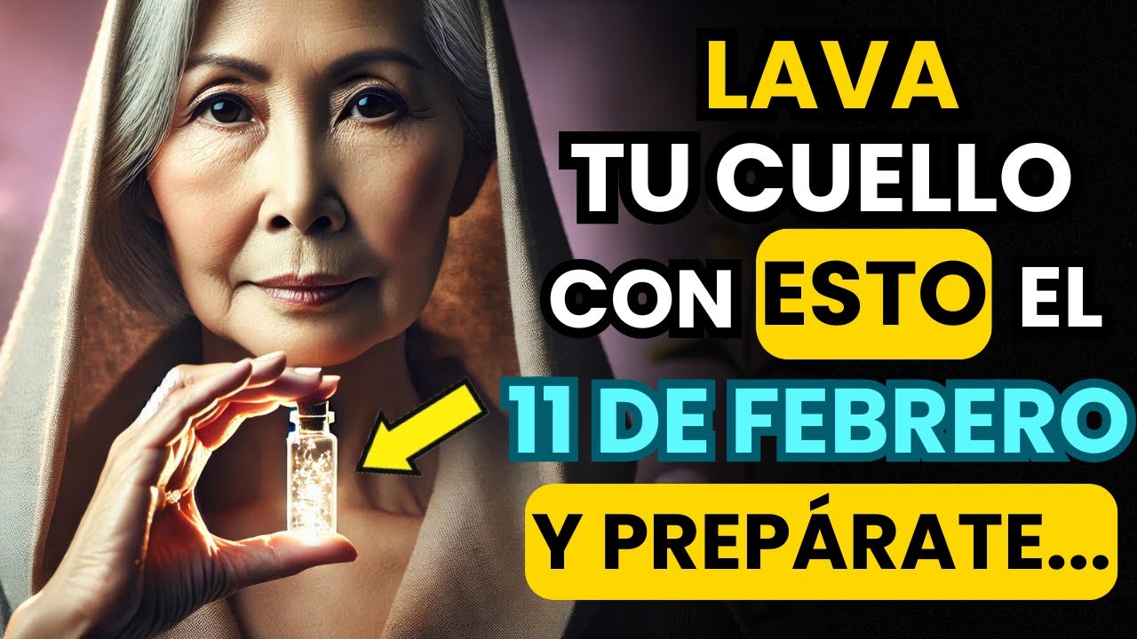 LAVA Tu Cuello con ESTO el 10 de Enero y Atrae Dinero y Prosperidad | Ritual Budista de Abundancia