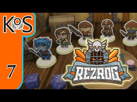 Rezrog Ep 7: LEVELING THE PALADIN - Let's Play, Gameplay, Turn-based Rogue-like