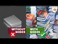 Make Infinite Books In Minutes Blender Procedural Magic Geo Nodes