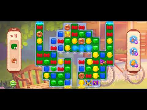 [Gameplay] Homescapes - Level 965 (No Boosters)