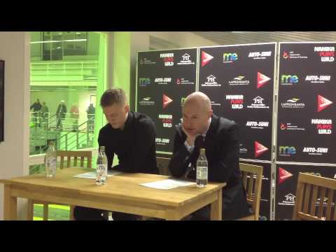 Namika Lappeenranta - Joensuun Kataja Lehdistötilaisuus 2.11.2012