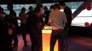 Mash Machine voor Google op een evenement