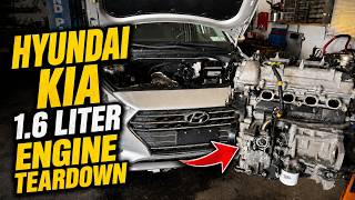 Hyundai Accent / Kia Rio 1.6 Engine Teardown - What Really Happened Inside