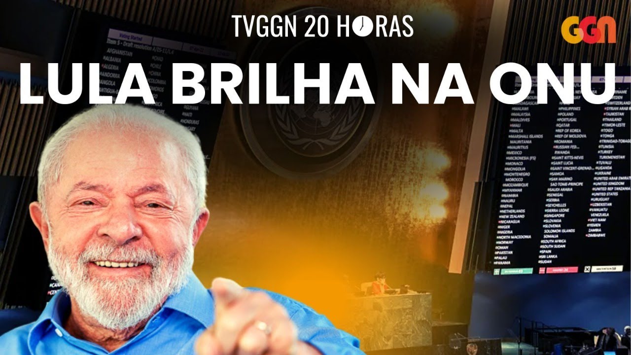 LULA BRILHA EM DISCURSO NA ONU | TVGGN 20 Horas | 19.09.23