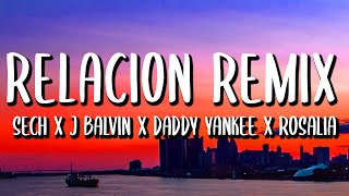 Sech J Balvin Daddy Yankee ROSALÍA Farruko - Rela