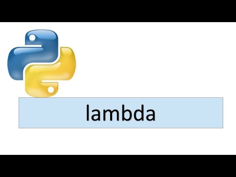 Python Tutorial 3 Python Lambda