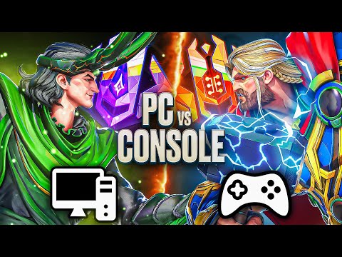 Console CELESTIALS vs PC GRANDMASTERS - Who wins?!