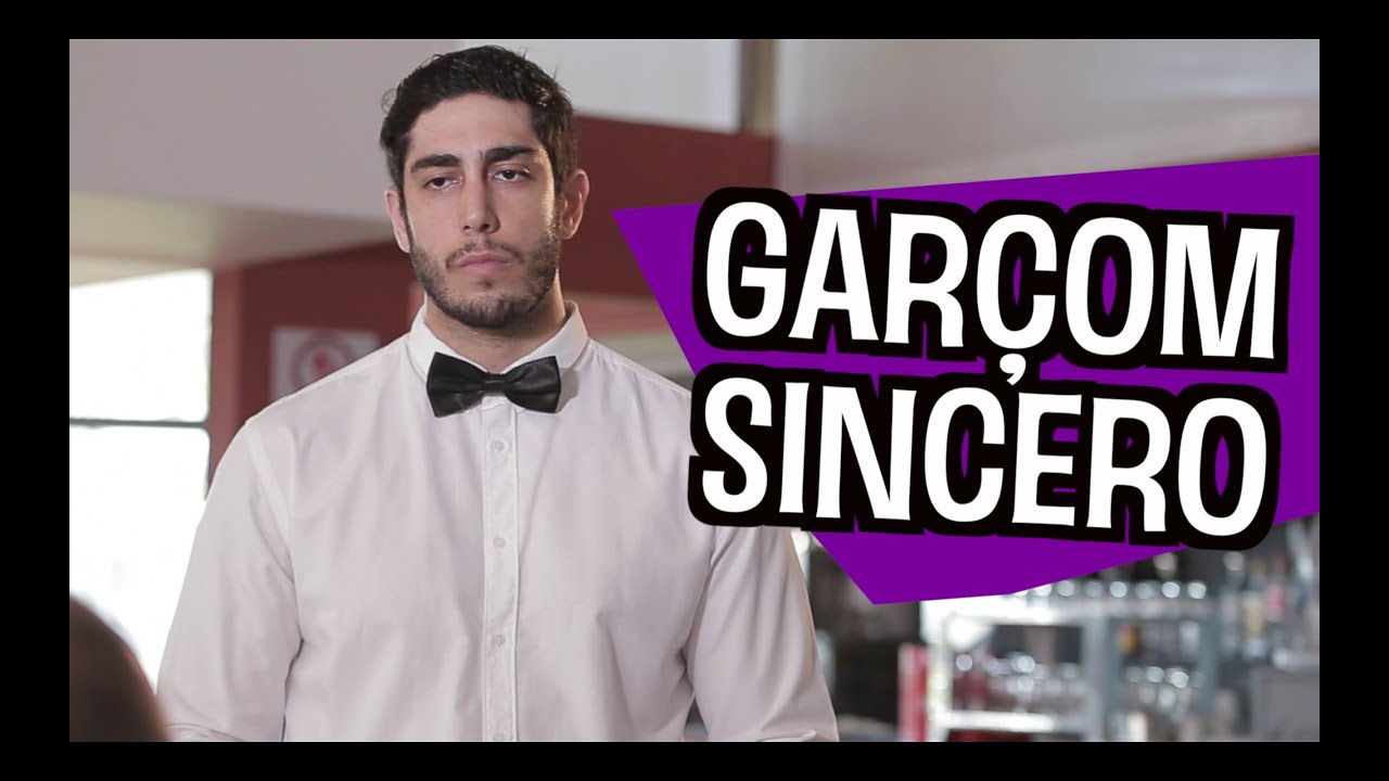 Garçom Sincero - DESCONFINADOS