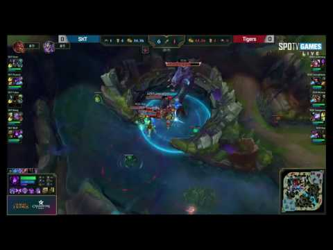Highlights [24.1.2017] SKT vs ROX tran 1 [LCK Spring 2017] SK Telecom T1 vs ROX Tigers