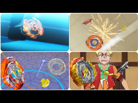 All Roktavor Burst Finishes in Beyblade Burst Season 1-6