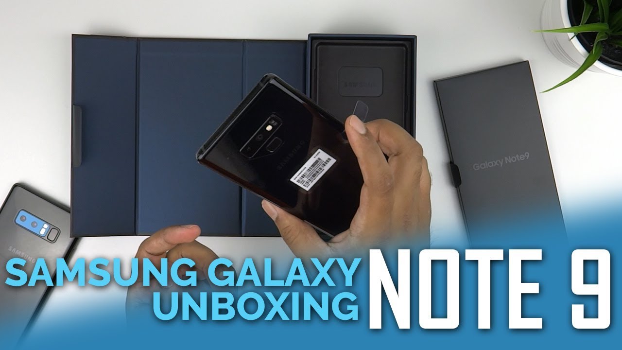 Samsung Galaxy Note 9 (512GB/8GB RAM) Unboxing & First Impressions