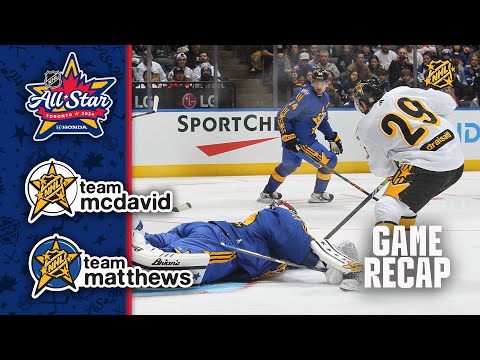 Team McDavid vs. Team Matthews | 2024 NHL All-Star FINALS Highlights