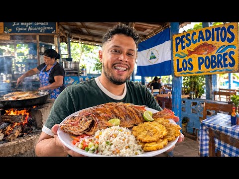 Este es el FAMOSO comedor PESCADITOS LOS POBRES en León, Nicaragua 🇳🇮 | ¿Es tan BARATO?🔥🐟