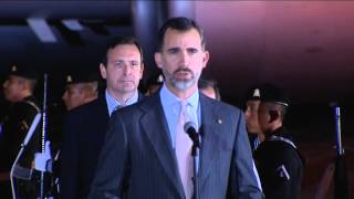 preview picture of video 'S.M. el Rey llega a Veracruz, para participar en la XXIV Cumbre Iberoamericana'