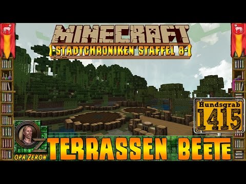 Minecraft #1415 -Stadtchroniken- Terrassen Beete [HD+Deutsch]