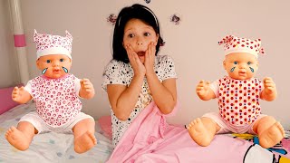LEARN COLORS WITH THE  CUTE SLEEPLESS BABIES - THE MAGICAL NIGHT OF THE MOTHER P4