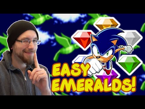 SONIC SECRETS: How To Get EASY EMERALDS in Sonic 1