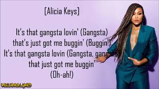 Eve - Gangsta Lovin&#39; ft. Alicia Keys (Lyrics)