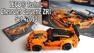 Review LEGO Chevrolet Corvette ZR1 (Technic Set 42093)