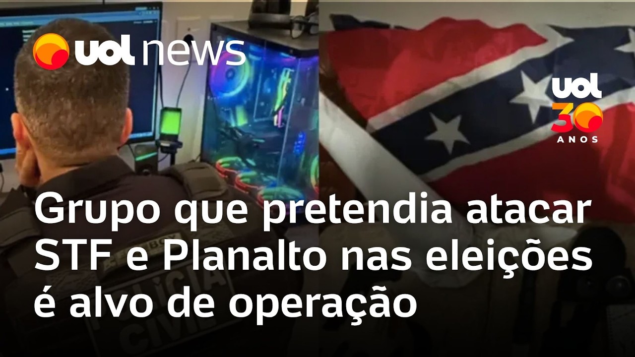 Grupo que pretendia atacar STF e Planalto nas eleições é alvo de operação