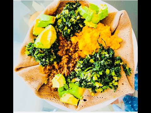 Ater kik wot/yellow split peas/Ethiopian food