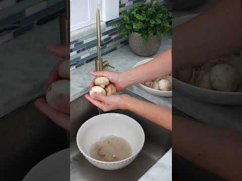Cleaning Mushrooms