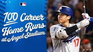 Shohei Ohtani's 💯th career home run at Angel Stadium is also his 42 homer of 2025 | 大谷翔平ハイライト
