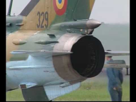 Romanian  Air Force MIG 21 Lancer Part 1