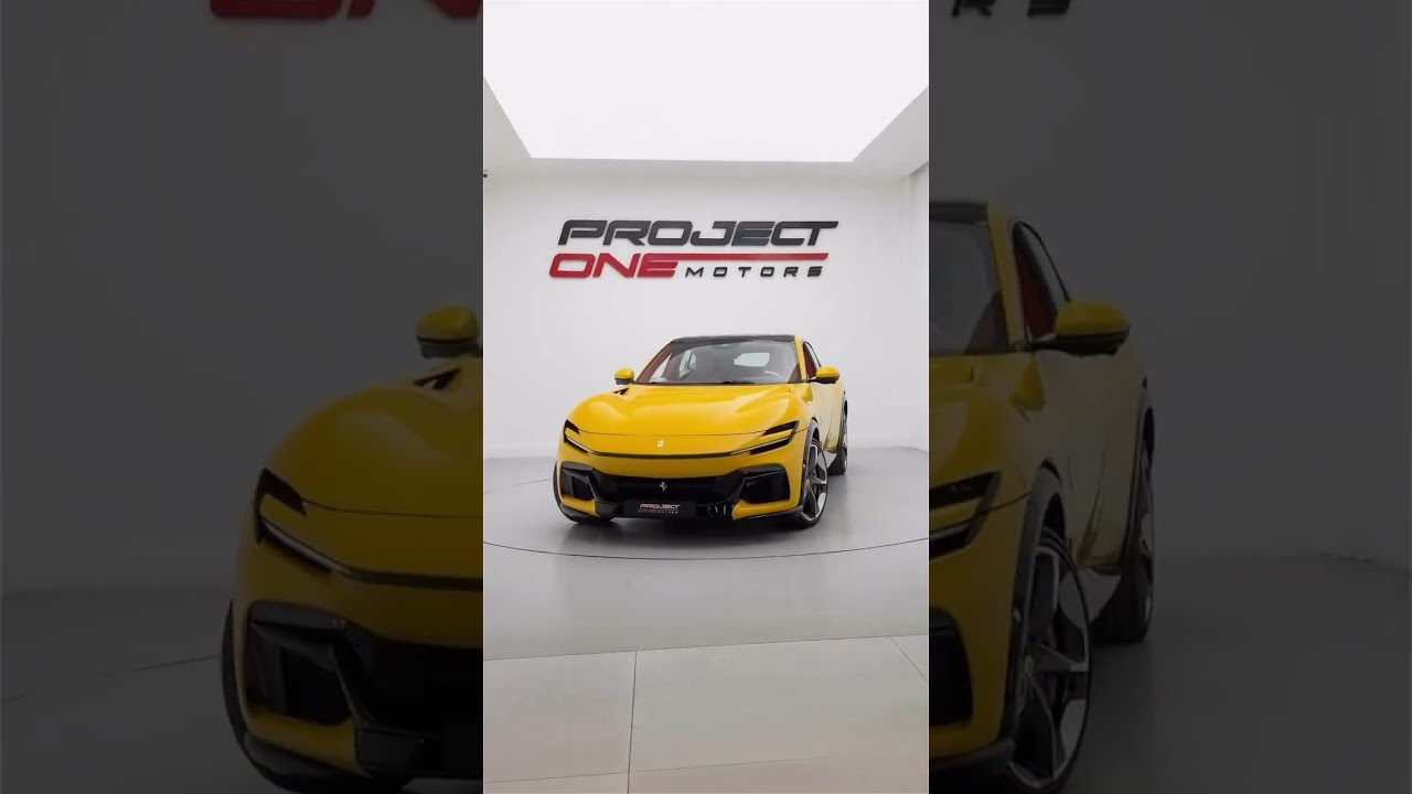 Ferrari Purosangue V12 Film | Cinematic Car Video Dubai