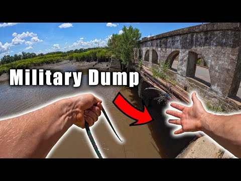 Magnet Fishing A Old Military Dumpsite