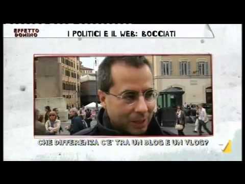 EFFETTO DOMINO 2020  07/04/2011 - I politici e il web