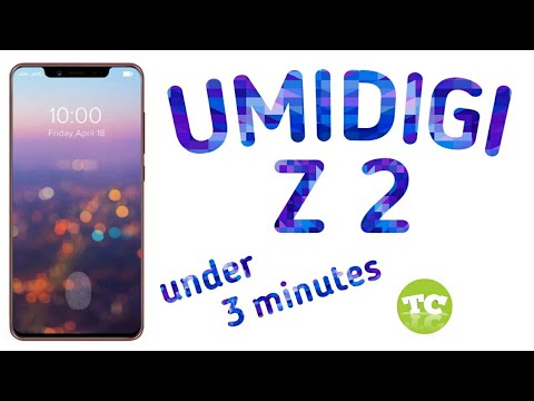 Umidigi Z2 2018 (in 3 minutes!)