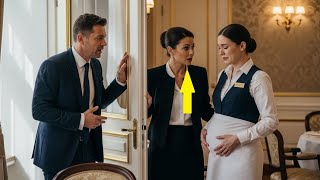 MILIONÁRIO SE ESCONDEU PARA VER COMO SUA ESPOSA TRATAVA A GARÇONETE GRÁVIDA