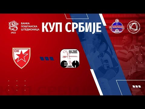 CRVENA ZVEZDA 🆚 TENT 3:2 / 1/2 FINALE KUPA SRBIJE ZA ODBOJKAŠICE /