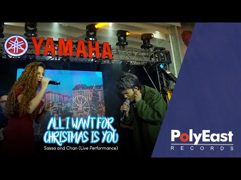 Sassa and Chan Millanes - All I Want For Christmas Is You (Live Performance @Christmas Time Launch)