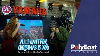 Sassa and Chan Millanes - All I Want For Christmas Is You (Live Performance @Christmas Time Launch)