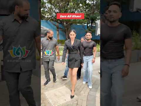 Actress Sara Ali Khan spotted in Juhu, Mumbai