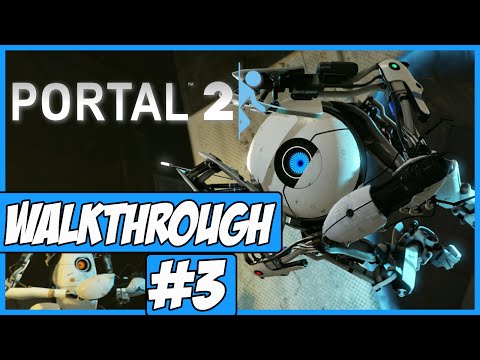 Portal 2 Co-Op Walkthrough Ep.3 w/Angel & Will - Light Rays!