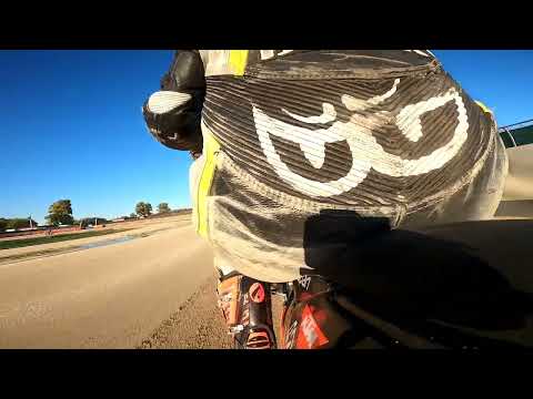 Flat track edzés @ Vasad 2023.10.22 | KTM SXF 350 | GoPro8 🎥
