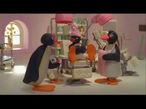 Pingu Gets His Feet Tickled By His Mom