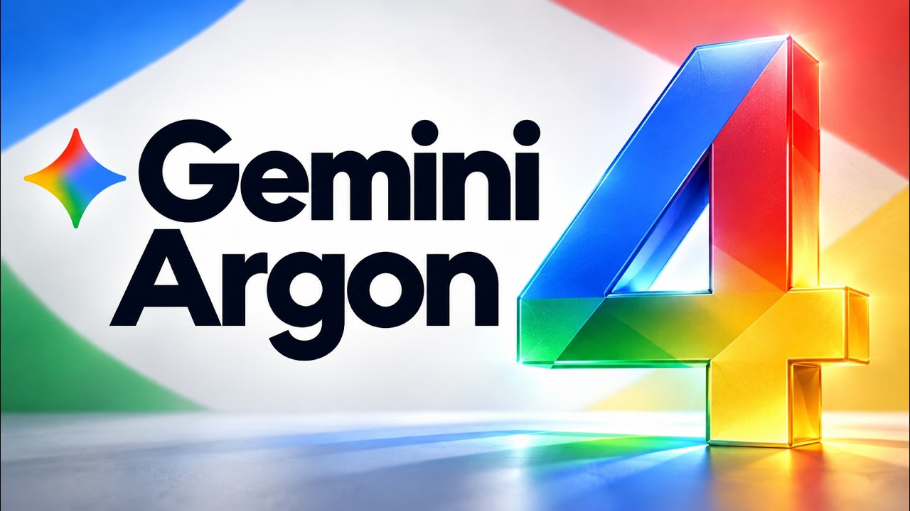 Google is BACK! (Gemini 4 Argon)
