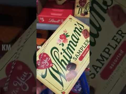 WHITMAN'S SAMPLER ASSORTED CHOCOLATES #shorts #chocolate