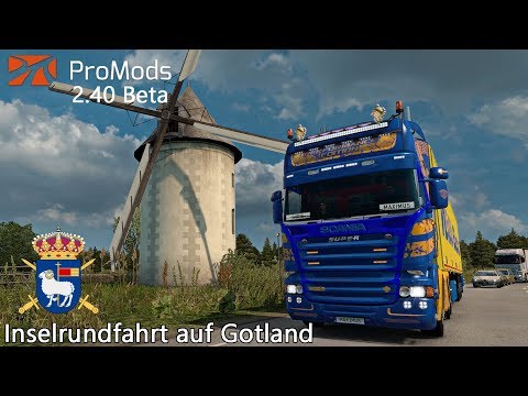 ETS2 ProMods 2.40 Beta 🚚 #1041: Schweden I Inselrundfahrt auf Gotland I Euro Truck Simulator 2