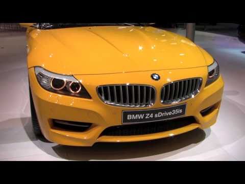 BMW Z4 sDrive35is Video from 2010 Paris Motor Show