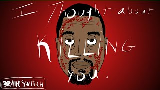 Kanye West - I thought about killing you lyrics (ANIMATED)