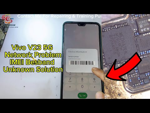 VIVO V23 5G No Service | Besband Unknown Solution. 5G Network problem Solve. 💯
