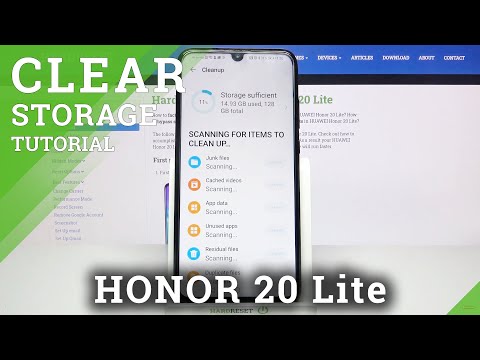 Honor 20 Lite Clean Storage