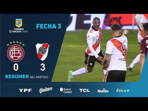 #TorneoSocios | Fecha 3 | resumen de Lanús - River