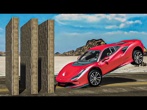 Cars vs Brick Wall – BeamNG.Drive | BeamNG Best