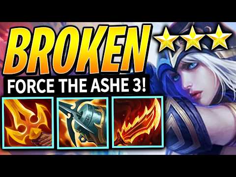FORCE The ASHE 3 CARRY COMP to CLIMB in SET 16 Ranked! - Meta 16.4 Builds | Teamfight Tactics Guide